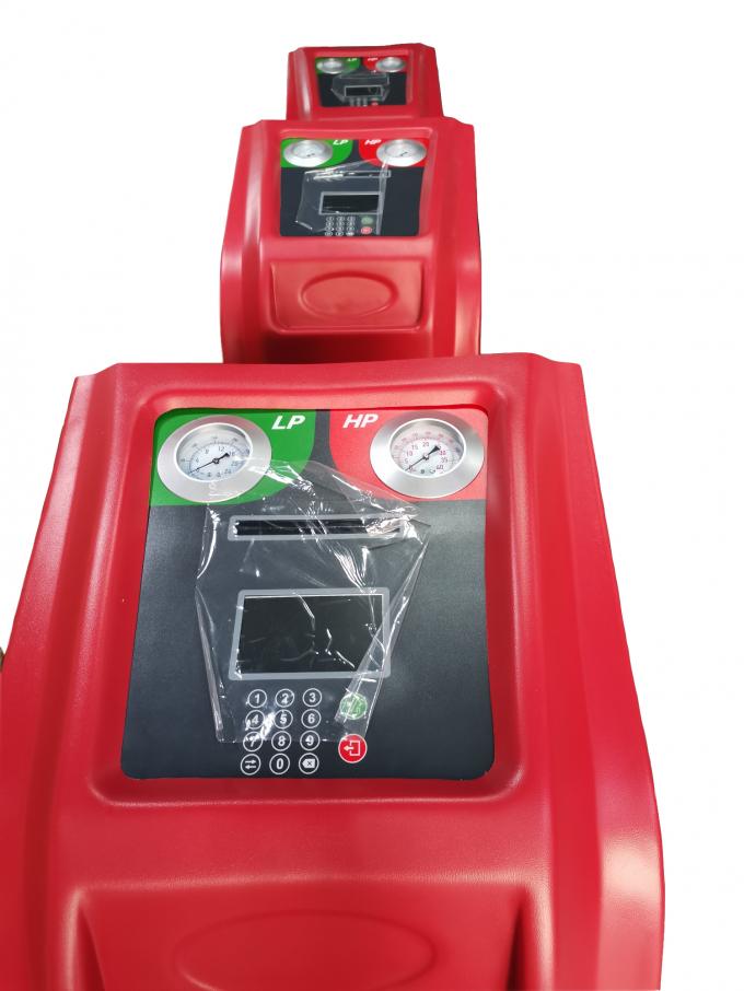 R134a AC Refrigerant Recovery Flush Machine 5" LCD Color Display