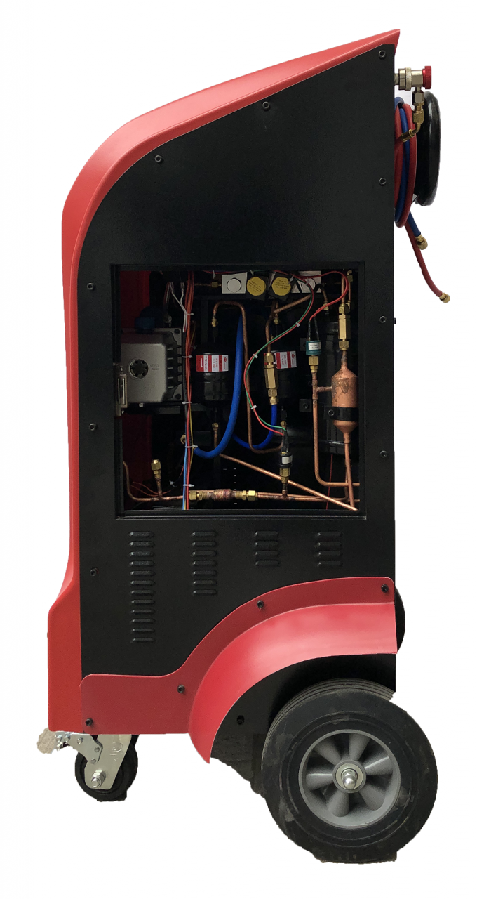 R134a Auto Car Recovery Machine / Flushing Machine 2 In 1 5" LCD Color