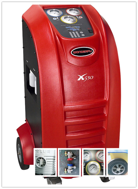 R134a Automotive AC Recovery Machine , Gas Charging Machine X530