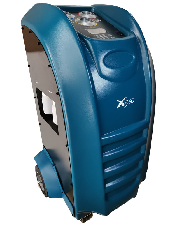 Digital Scale Auto AC Recovery Machine Color Display Oil Drain Fully