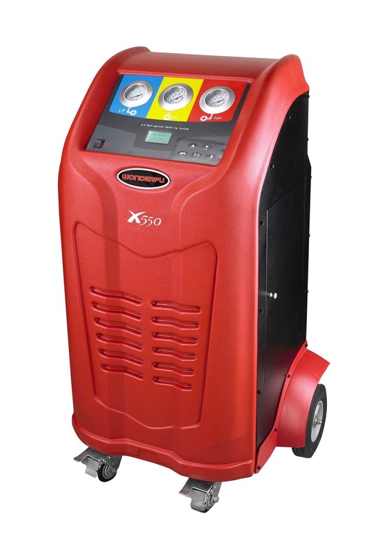 Truck Bus AC Refrigerant Recovery Machine X550 Heavy Duty CE Certification