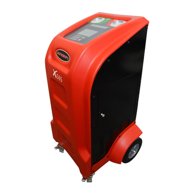 0.75KW Red R134a Recycling Car Air Conditioning Recovery Machine With Sight Glass