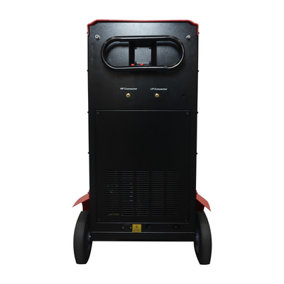 LED Display Keyboard Air Conditioning Recovery Machine With Big Wheels