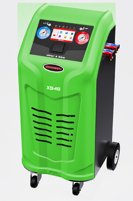 Green 220V 50HZ Dual Gas AC Refrigerant Recovery Machine 400g/min