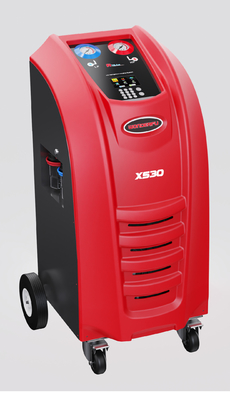 Red Model X530 Semi Automatic Air Conditioning Recovery Machine With LCD Screen