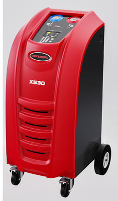 Red Model X530 Semi Automatic Air Conditioning Recovery Machine With LCD Screen