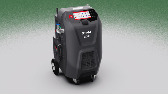 Dark Gray X744 Automotive AC Refrigerant Recovery Machine For R744