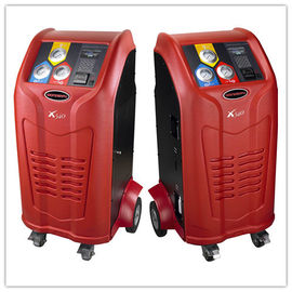 Red Auto Ac Recovery Machine Automatic Oil Injection 1000g/min Charge Speed